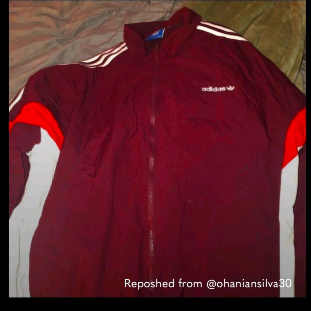 Adidas mens track jacket.